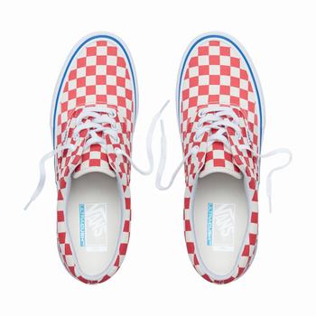 Panske Tenisky Vans Checkerboard Era Pro Červené Biele VA47WVEKM